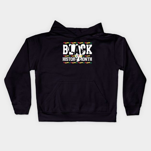 black history month Kids Hoodie by first12